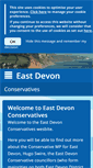 Mobile Screenshot of eastdevonconservatives.org